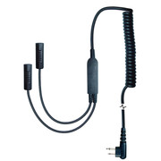 RIDERCOMM RiderComm Motorcycle Helmet Headset Connector Cable 