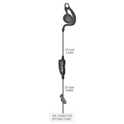 ROCKET SCIENCE Agent Single Wire Surveillance Earpiece 