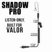 ROCKET SCIENCE ShadowPro V Listen Only Earpiece for Valor Speaker Microphone 