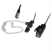 OTTO V1-10166 Two Wire Palm Microphone Kit Black