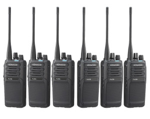 KENWOOD Kenwood NXP1200AVK Analog VHF Two Way Radio Six Pack 