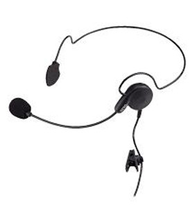 OTTO V4-BA2HY5 Breeze, Lightweight Behind-the-head Single Speaker Headset With Mini PTT