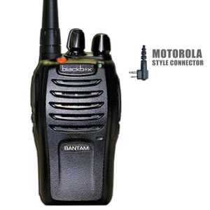 BLACKBOX Blackbox Bantam VHF Two Way Radio M1 Connector 