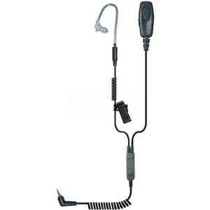 Patriot Noise Canceling Surveillance Earpiece for PTT Phones 