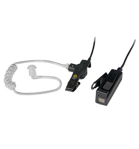 OTTO V1-10669 Two Wire Palm Mic Kit Black