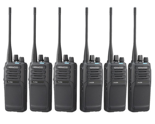 KENWOOD Kenwood NXP1200AVK Analog VHF Two Way Radio Six Pack 