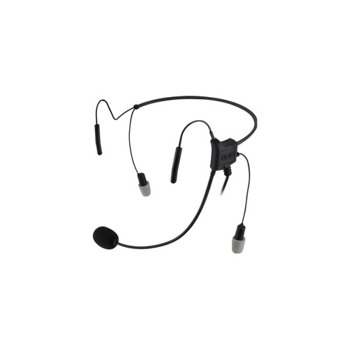 OTTO V4-HN2KB3B Hurricane II, Lightweight, Dual Speaker, 29db Reduction, Behind-the-head, With Standard PTT And 2.5mm Pigtail For Optional Remote PTT And Noise Eartips