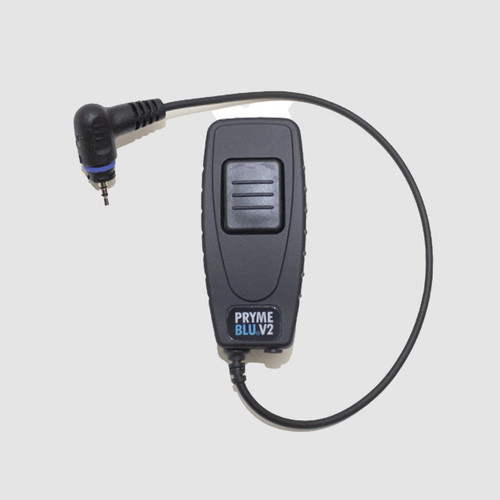 PRYMEBLU BT-500-M8-CLIP-V2: Bluetooth adapter for Motorola. Wireless audio and PTT.