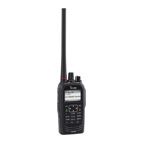 ICOM F3400DT RR IDAS VHF Portable Railroad Firmware Installed