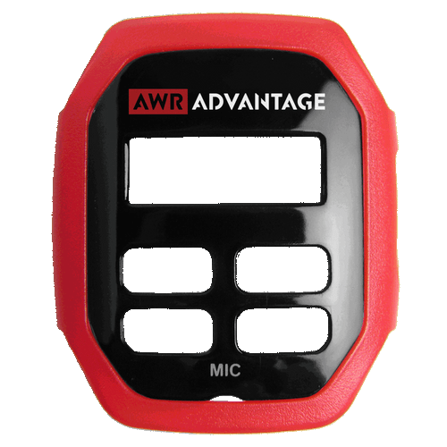  AWR-221055 Replacement Red Faceplate For AWR Radios  