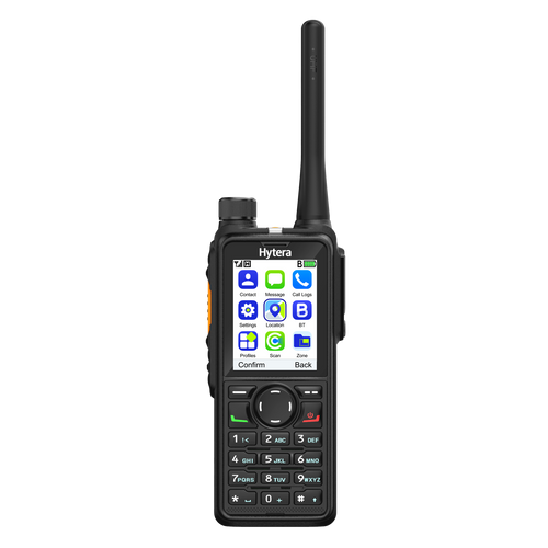 Hytera HP782-UV Dual Band DMR Portable Radio Front View
