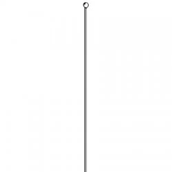 TE Connectivity / Laird RO49T 49-Inch Chrome Replacement Antenna Whip