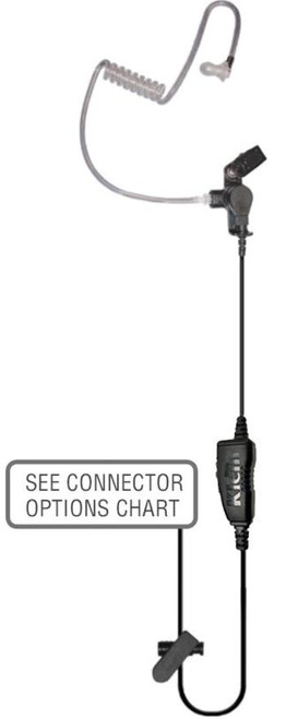 ROCKET SCIENCE Star Single Wire Surveillance Earpiece 