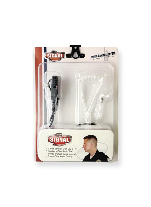 ROCKET SCIENCE Klein Signal-QD Quick Disconnect 2 Wire Surveillance Earpiece 