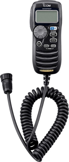 ICOM HM162B Command Mic III Black