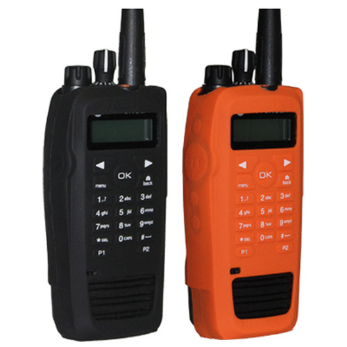  RadioGrips Silicone Grip Case for Motorola XPR6550 with Key Pad 