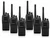KENWOOD Kenwood NXP1300AUK Analog UHF Two Way Radio Six Pack 