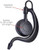 ROCKET SCIENCE Agent S6 Single Wire Surveillance Earpiece 