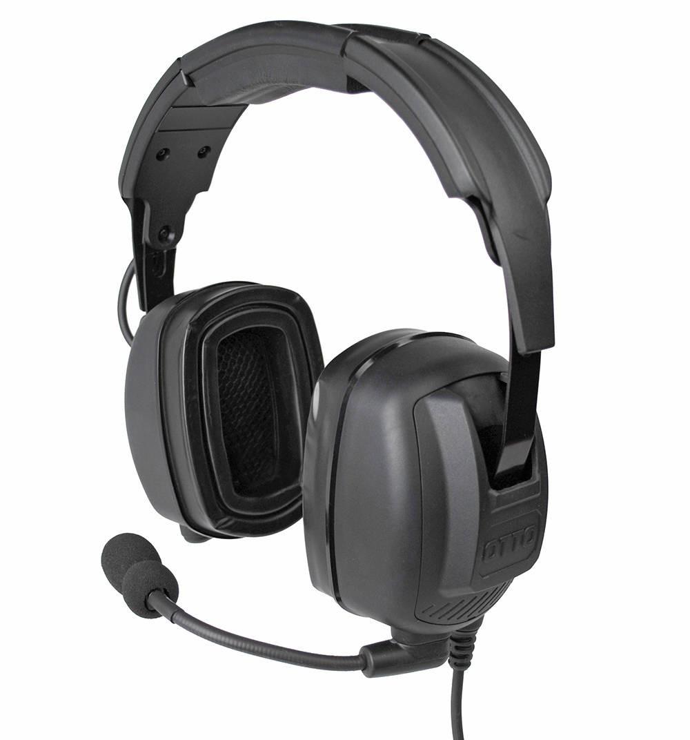 OTTO V4-11228-S ClearTrak NRX Hard Hat Mounts, Headset with Earcup