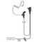 ROCKET SCIENCE Signal 2 Wire Surveillance Earpiece 