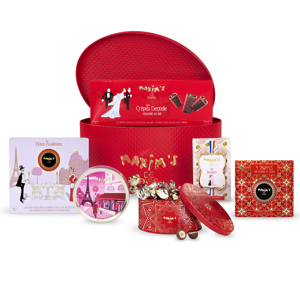 Maxim's de Paris Carousel Gift Box – French Chocolates & Sweets