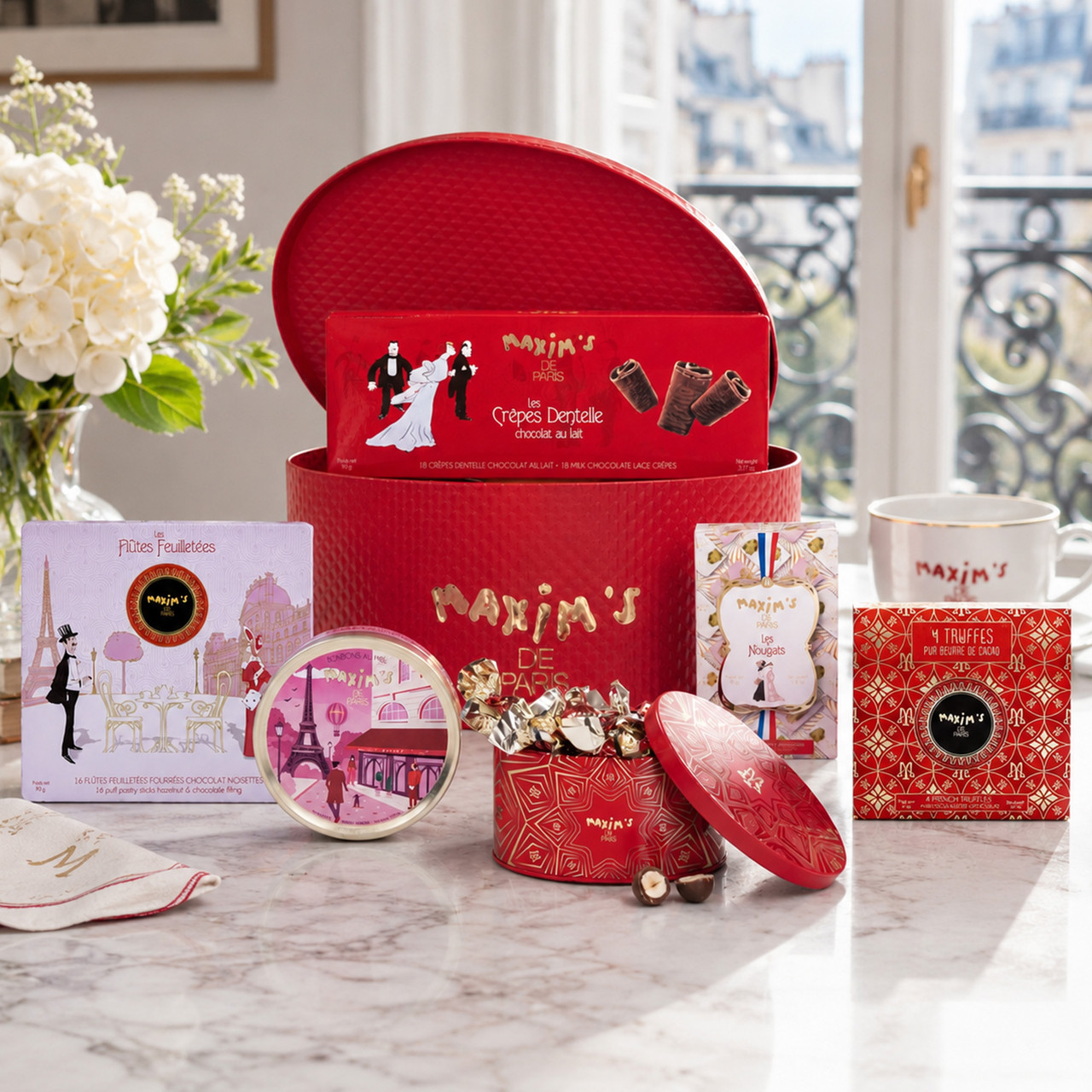 Maxim's de Paris Carousel Gift Box – French Chocolates & Sweets