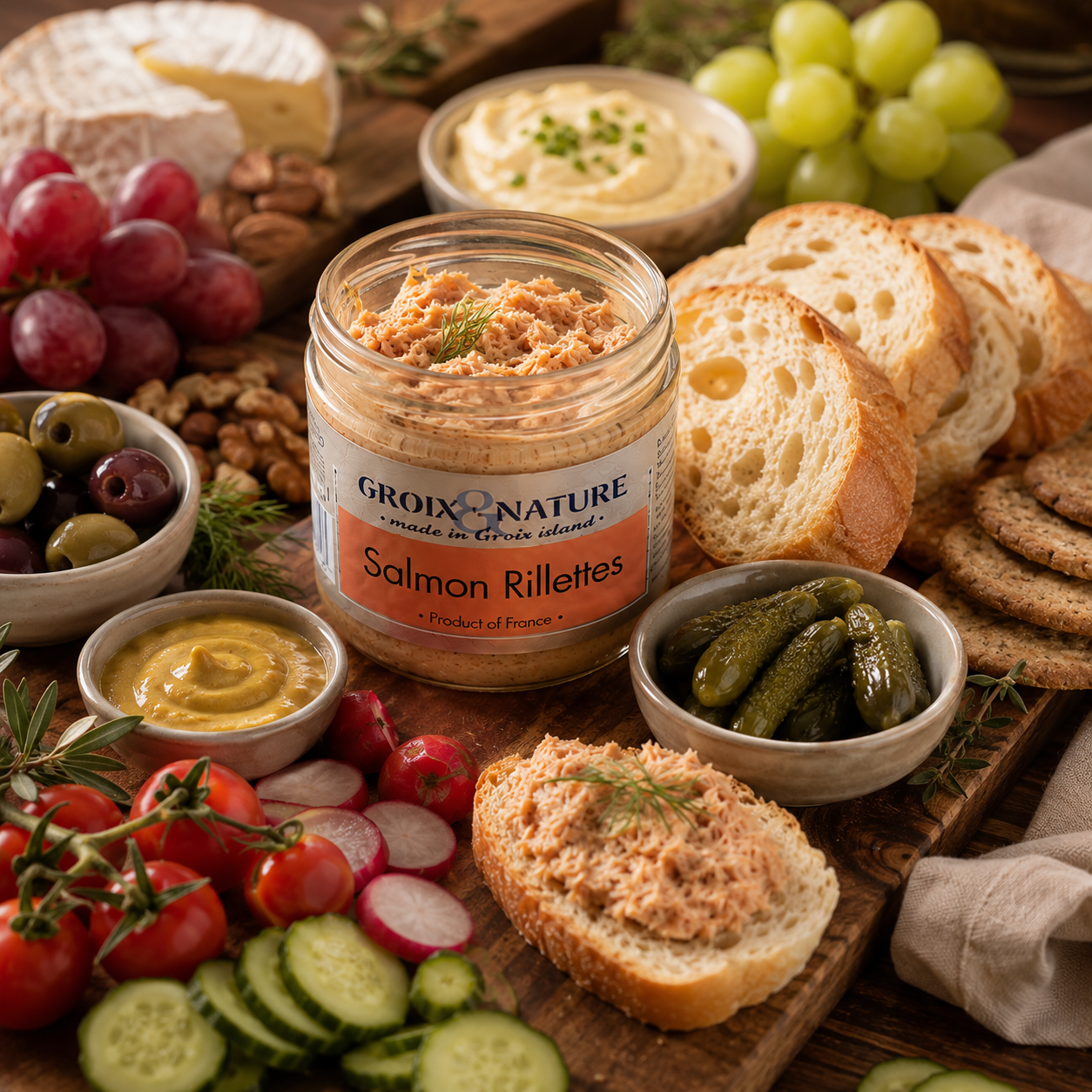 Salmon Rillettes