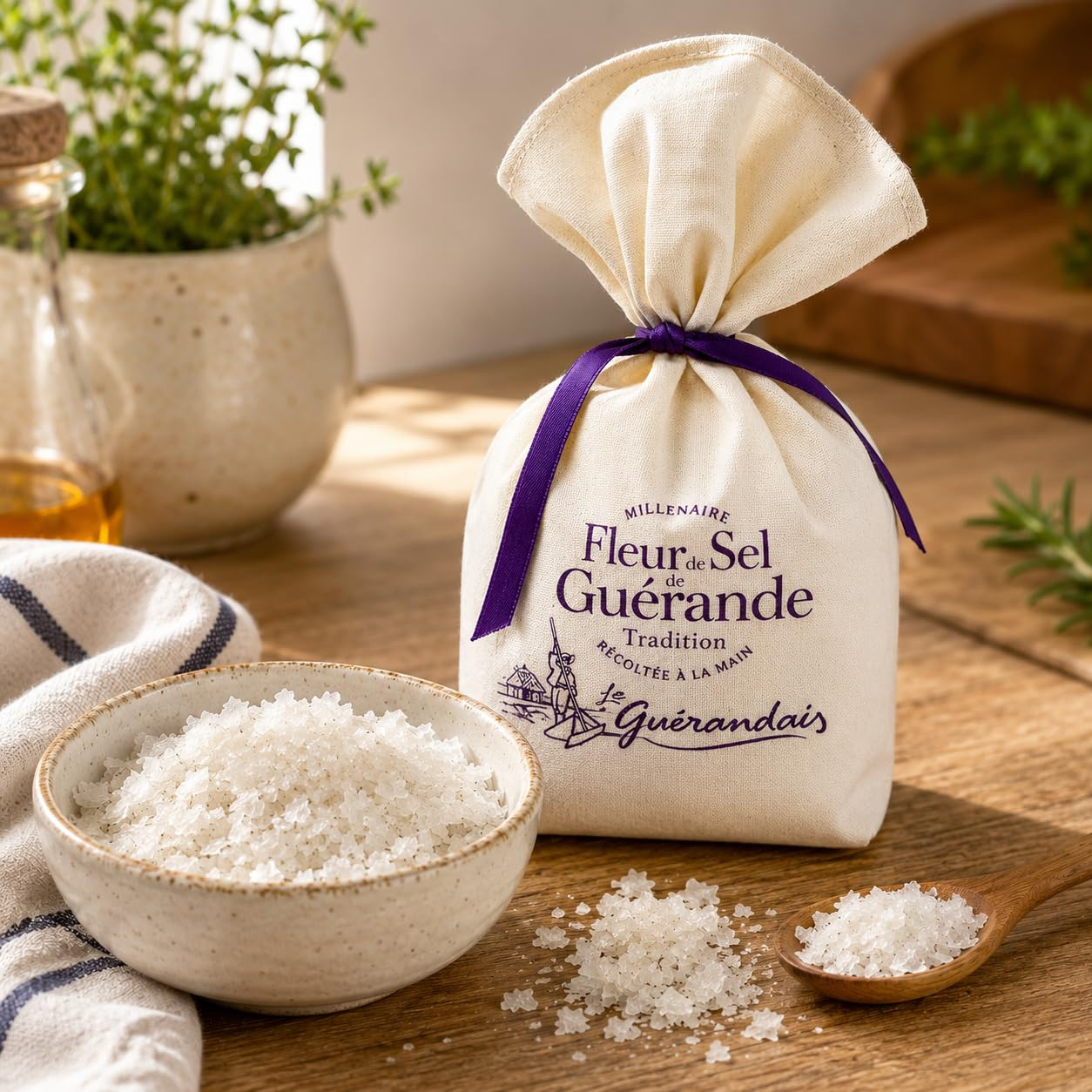 Fleur de Sel de Guérande – French Finishing Sea Salt