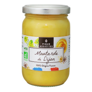 Organic Dijon Mustard 100% Origin France 200G Organic Dijon Mustard 100% Origin France 200G