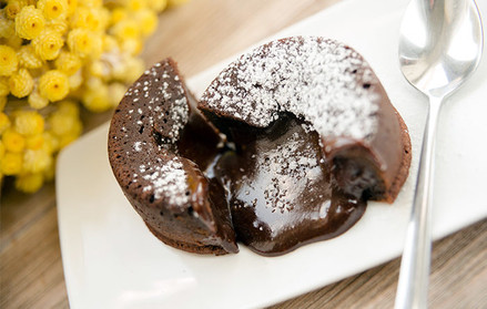Chocolate lava cake