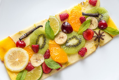 Fruit carpaccio Fruit carpaccio