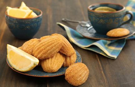 Meyer lemon madeleines Meyer lemon madeleines