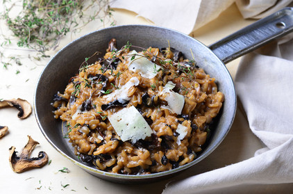 Mushroom risotto