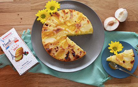 Peach upside down cake Peach upside down cake