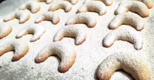 Sables vanille de Noel (Vanilla Shortbread)