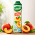 Teisseire peach syrup bottle