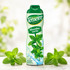 mint syrup bottle teisseire with mint leaves