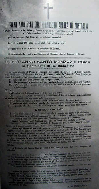 Tracing the Footsteps and Protests of Anthony Martin Fernando: Global Indigenous Activist