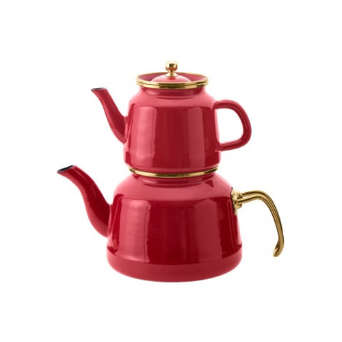 Troy Red Turkish Tea Pot