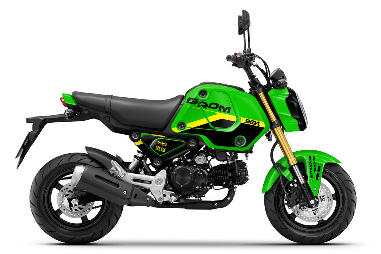 PRIZE Green Grom Full Graphics Kit