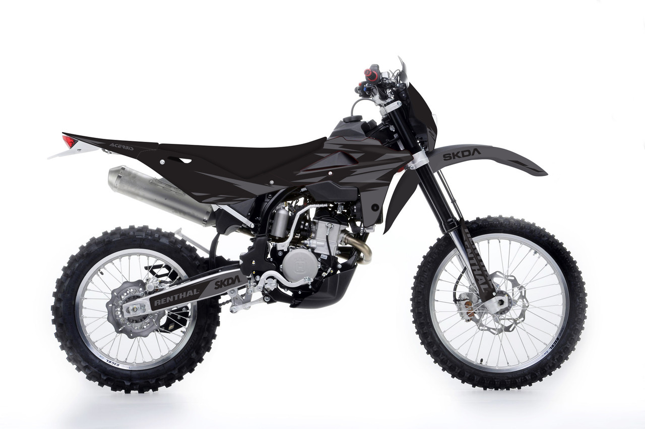 BITE Blk/Grey Husqvarna 95-13 Full Graphics Kit | SKDA USA
