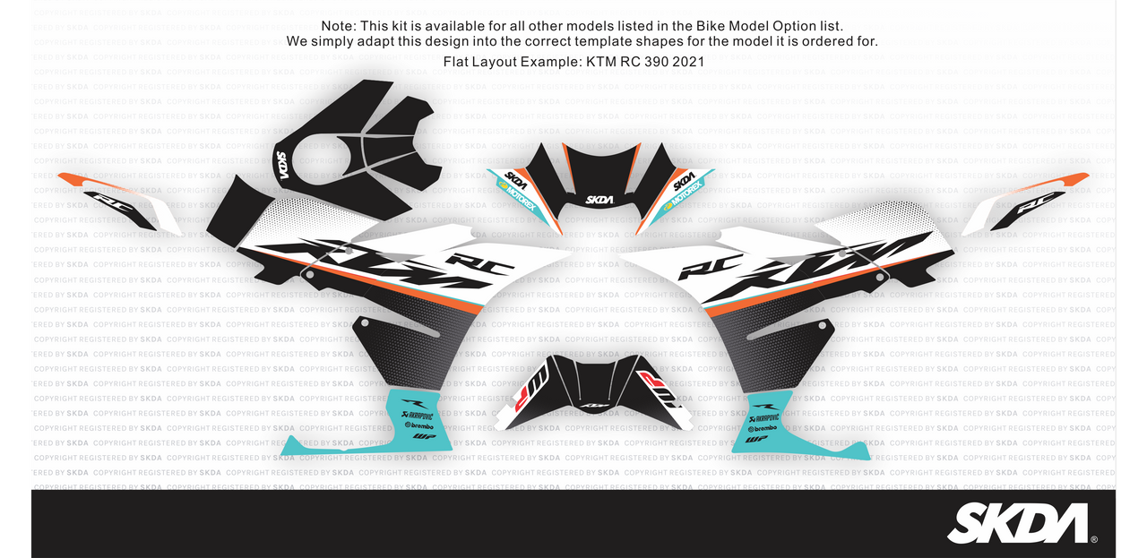 INCLINE RC Graphics Kit - SKDA - US Store