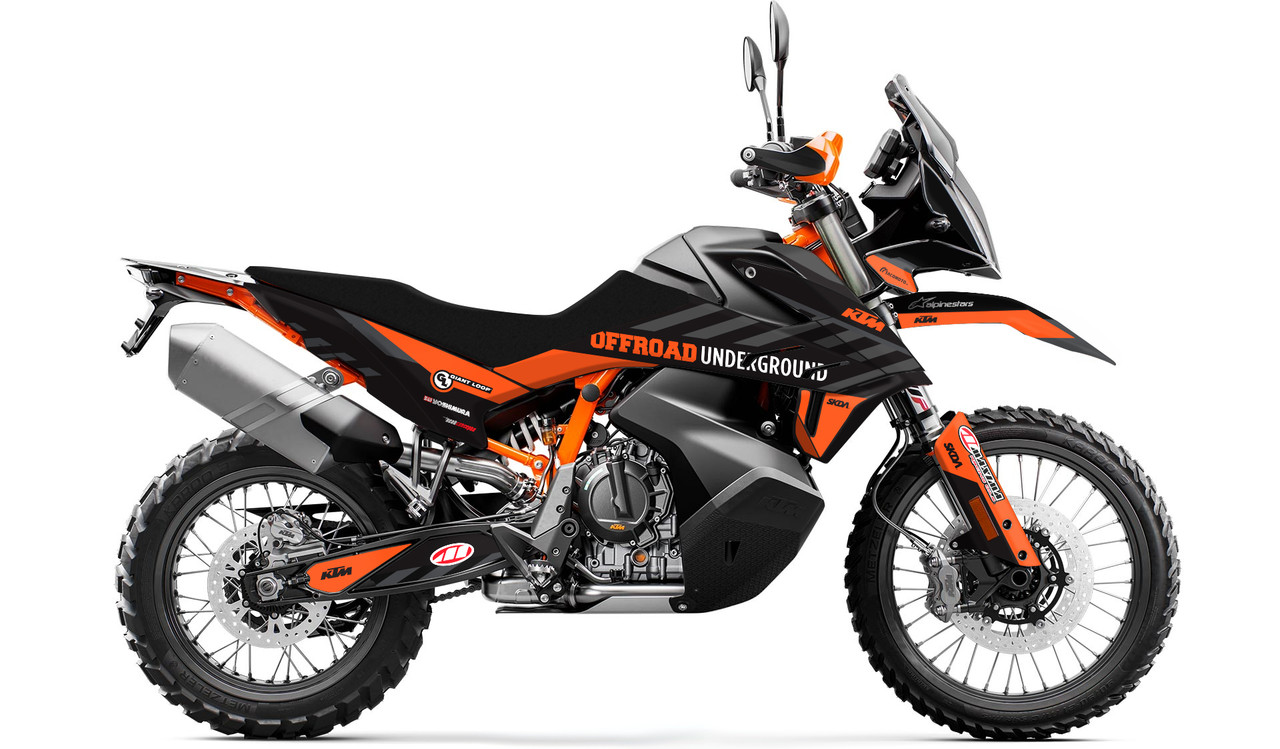 OFFROAD UNDERGROUND Black KTM ADV Graphics SKDA USA