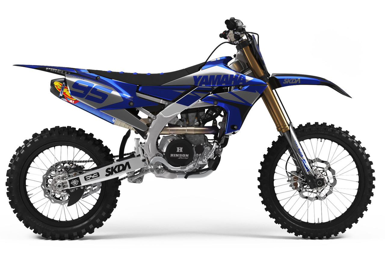 ELITE CHROME Silver YZF/WRF Full Graphics Kit | SKDA USA