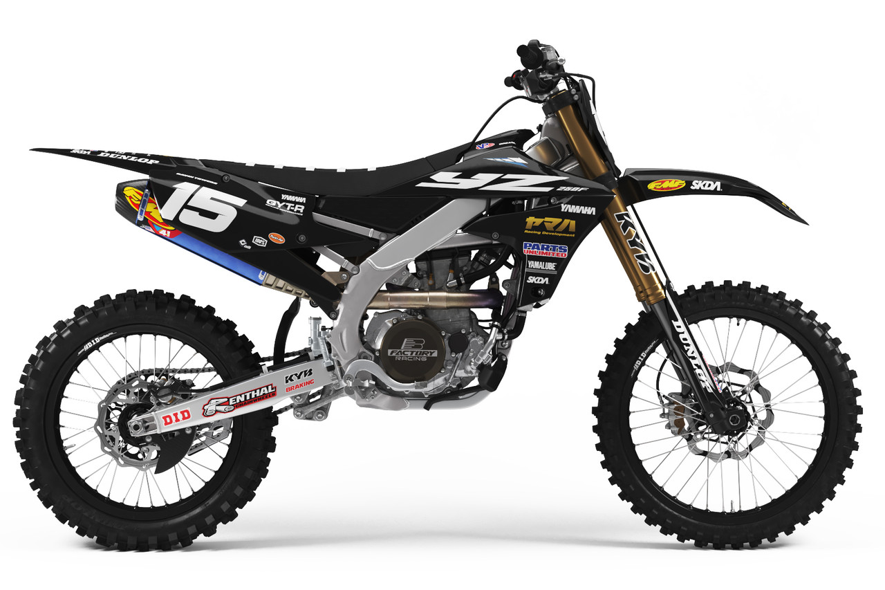 AZURE Black YZF/WRF Full Graphics Kit | SKDA USA