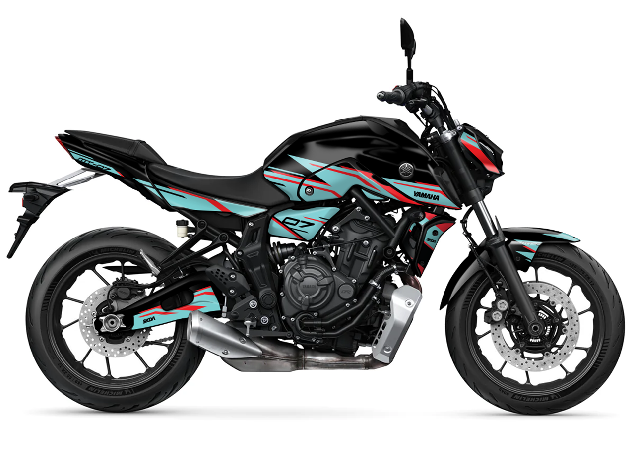 PEAK Teal MT/FZ Full Graphics Kit | SKDA USA