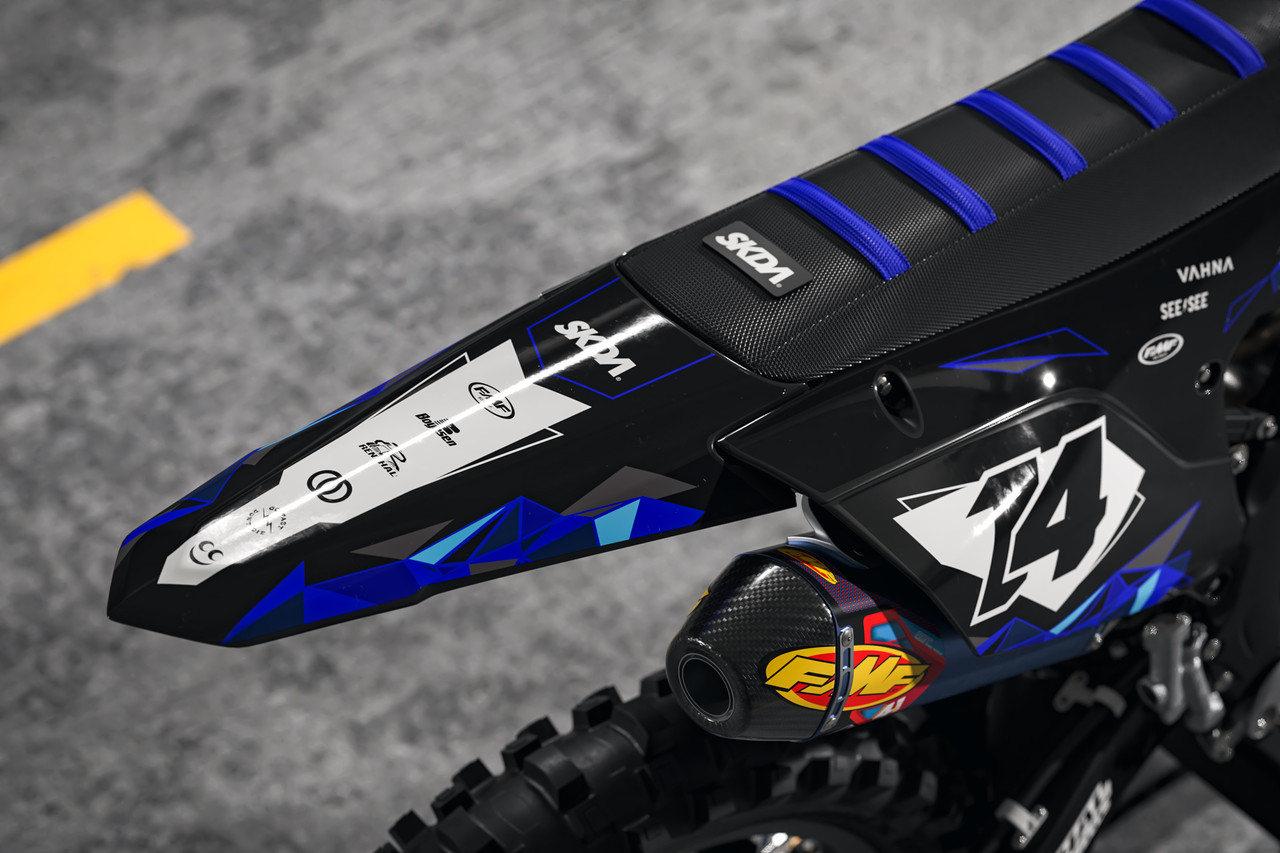 Graphics Blue Ridge RIDGE Blk/Blue YZF/WRF Full Graphics Kit | SKDA USA
