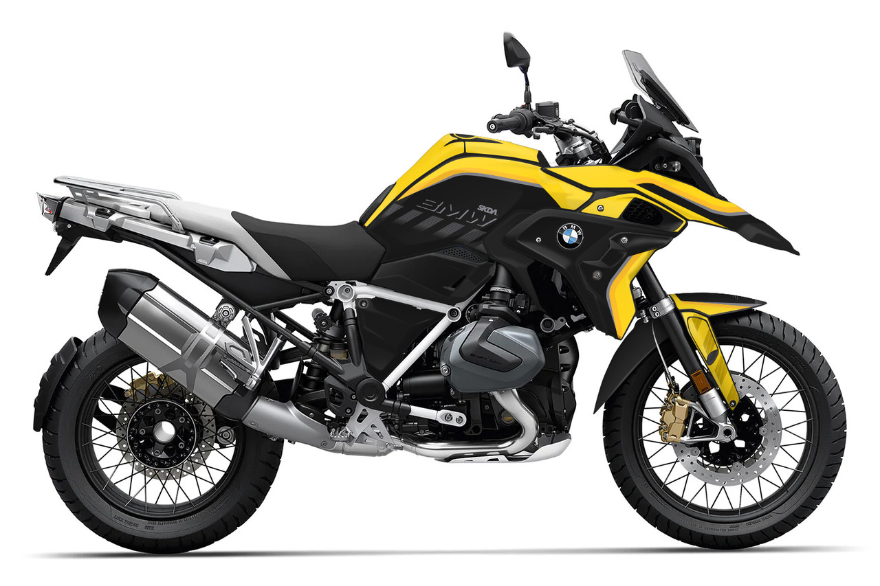 SPEAR Yellow BMW GS Full Graphics Kit | SKDA USA