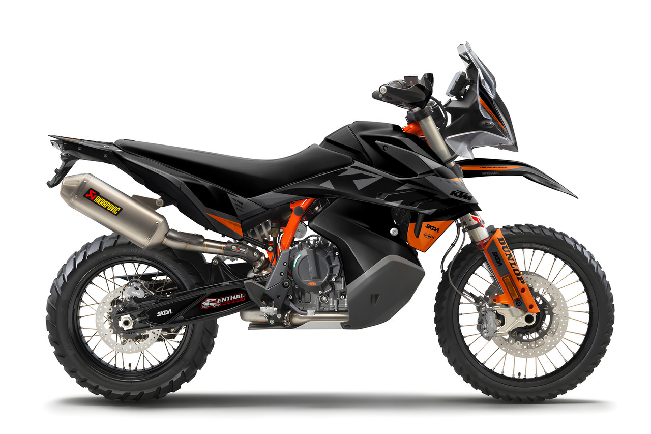 CENTRALIZE Grey KTM ADV Full Graphics Kit SKDA USA