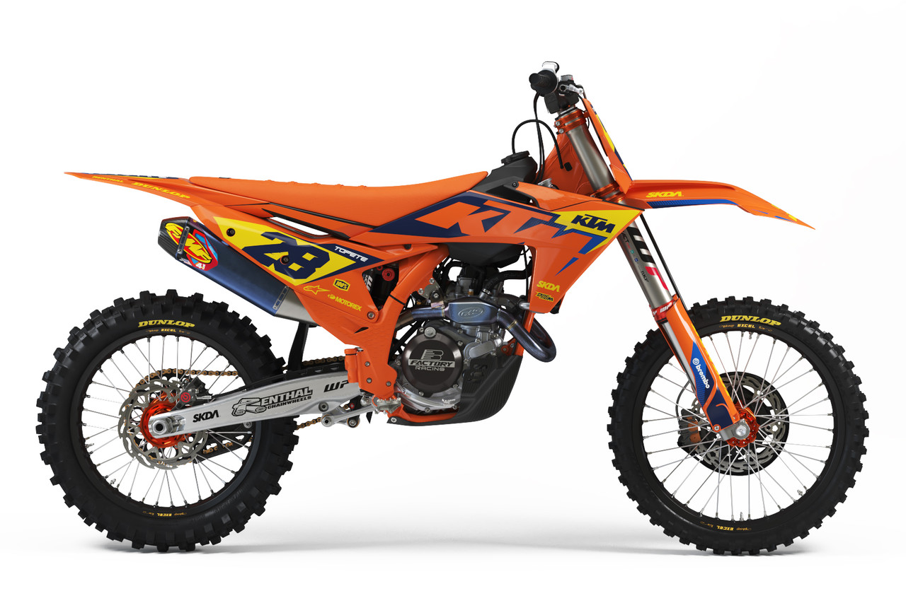 DAGSOM Yellow KTM Full Graphics Kit | SKDA USA
